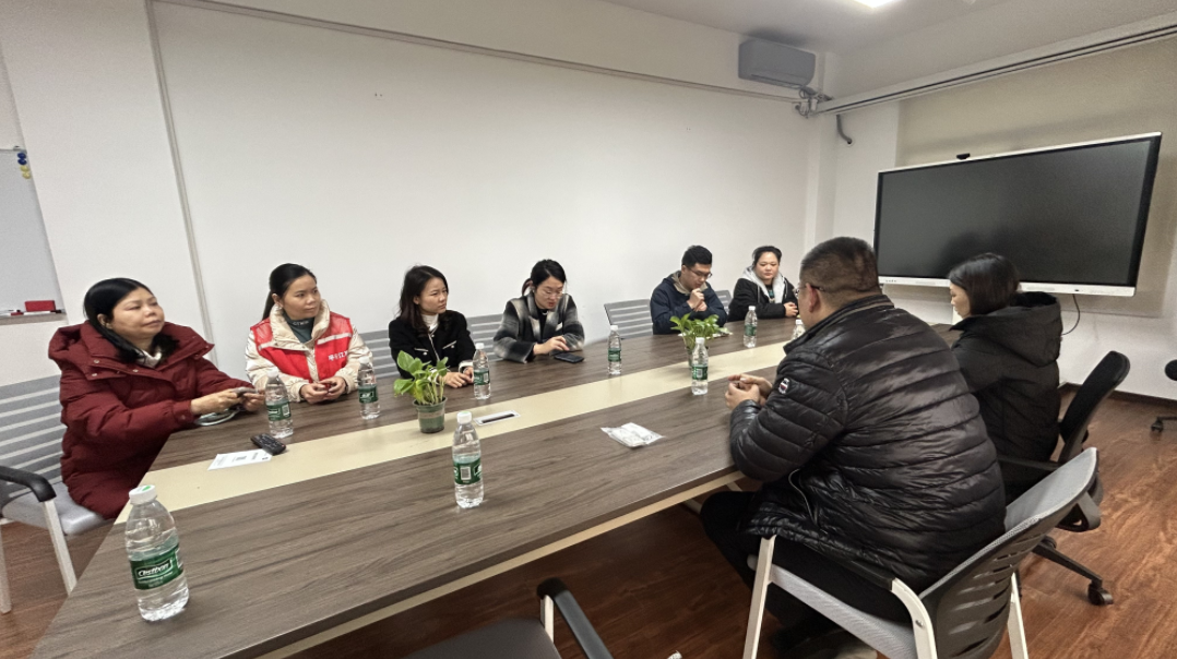 江南区商务局、福建园社区代表走访广西富松